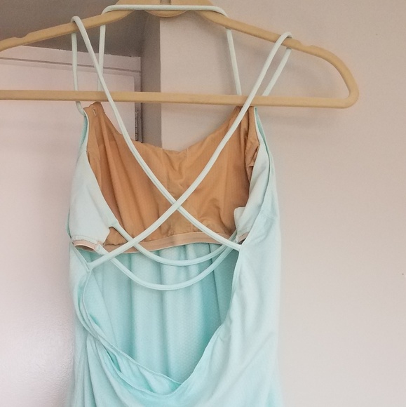 Lululemon strappy blue yoga tank - Picture 4 of 6